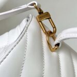 Louis Vuitton LV Women Hold Me Top-Handle Bag White Smooth Cowhide Leather - Image 9