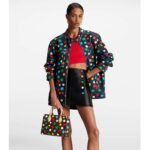 Louis Vuitton LV Women LV x YK OnTheGo PM​ Monogram Coated Canvas 3D Painted Dots Print - Image 12