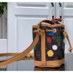 Louis Vuitton LV Women Nano Noé Monogram Coated Canvas 3D Painted Dots Print – Bild 4