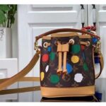 Louis Vuitton LV Women Nano Noé Monogram Coated Canvas 3D Painted Dots Print – Bild 2