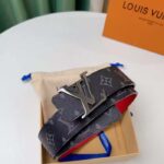 Louis Vuitton Unisex LV Initiales 40MM Reversible Belt Monogram Eclipse Canvas Front - Image 4