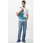 Louis Vuitton Unisex LV Pillow Maxi Bumbag Monogram Eclipse Reverse Coated Canvas Pumpkin - Bild 11