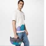 Louis Vuitton Unisex LV Pillow Maxi Bumbag Monogram Eclipse Reverse Coated Canvas Pumpkin - Bild 12