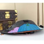 Louis Vuitton Unisex LV Pillow Maxi Bumbag Monogram Eclipse Reverse Coated Canvas Pumpkin - Bild 3