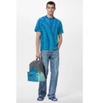 Louis Vuitton Unisex LV x YK Discovery Backpack Monogram Coated Canvas Pumpkin Print – Image 10