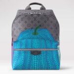 Louis Vuitton Unisex LV x YK Discovery Backpack Monogram Coated Canvas Pumpkin Print