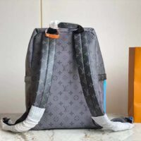 Louis Vuitton Unisex LV x YK Discovery Backpack Monogram Coated Canvas Pumpkin Print (3)