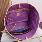 Louis Vuitton Unisex LV x YK Neverfull MM Monogram Coated Canvas Pumpkin Print - Bild 7