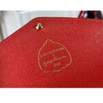 Louis Vuitton Unisex LV x YK Sarah Wallet Monogram Coated Canvas 3D Painted Dots Print - Imagen 9