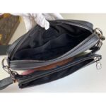 Louis Vuitton Unisex LV x YK Trio Messenger Monogram Eclipse Reverse Coated Canvas Pumpkin - Image 7