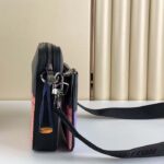 Louis Vuitton Unisex LV x YK Trio Messenger Monogram Eclipse Reverse Coated Canvas Pumpkin - Image 6