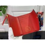 Louis Vuitton Unisex LV x YK Victorine Wallet Monogram Coated Canvas 3D Painted Dots Print - immagine 6