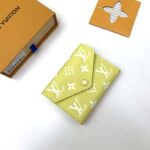 Louis Vuitton Unisex Victorine Wallet Lemon Yellow Monogram Empreinte Embossed Supple Grained Cowhide - Imagen 3