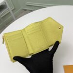 Louis Vuitton Unisex Victorine Wallet Lemon Yellow Monogram Empreinte Embossed Supple Grained Cowhide - Imagen 8