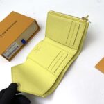 Louis Vuitton Unisex Victorine Wallet Lemon Yellow Monogram Empreinte Embossed Supple Grained Cowhide - Imagen 9