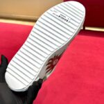 Louis Vuitton Women LV Time Out Sneaker White Printed Calf Leather Monogram Flowers – Bild 9