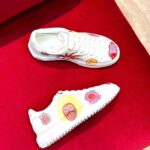 Louis Vuitton Women LV Time Out Sneaker White Printed Calf Leather Monogram Flowers – Bild 4