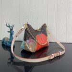 Louis Vuitton Women LV x YK Boulogne Monogram Coated Canvas Pumpkin Print Cowhide Leather – Bild 5