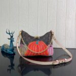 Louis Vuitton Women LV x YK Boulogne Monogram Coated Canvas Pumpkin Print Cowhide Leather – Bild 2