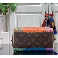 Louis Vuitton Women LV x YK Speedy Bandoulière 20 Monogram Coated Canvas Pumpkin Print (9)