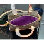 Louis Vuitton Women LV x YK Speedy Bandoulière 20 Monogram Coated Canvas Pumpkin Print - Imagen 6