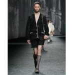 Chanel Women CC Necklace Metal Glass Pearls Strass Silver Pearly White Crystal - Imagen 5