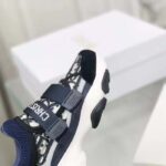 Dior Unisex CD D-Wander Sneaker Deep Blue Dior Oblique Technical Fabric – Bild 10