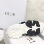 Dior Unisex CD D-Wander Sneaker Deep Blue Oblique Technical Fabric Open-Back - Image 7