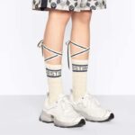 Dior Unisex Shoes Dior Vibe Sneaker White Technical Fabric Mesh Rubber - Image 11