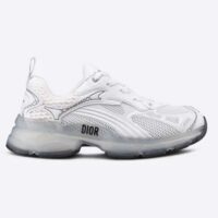 Dior Unisex Shoes Dior Vibe Sneaker White Technical Fabric Mesh Rubber (3)