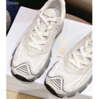 Dior Unisex Shoes Dior Vibe Sneaker White Technical Fabric Mesh Rubber (3)