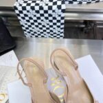 Dior Women CD C'est Dior Slingback Pump Nude Patent Calfskin Stretch Leather - Bild 9