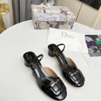 Dior Women CD Day Slingback Pump Black Patent Calfskin (5)