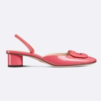 Dior Women CD Day Slingback Pump Indy Pink Patent Calfskin (11)