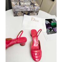 Dior Women CD Day Slingback Pump Indy Pink Patent Calfskin (11)