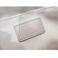 Dior Women CD Medium Ammi Bag Sand Pink Supple Macrocannage Lambskin (7)