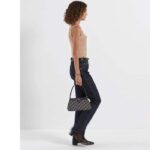 Dior Women CD Medium Dior Key Bag Blue Dior Oblique Jacquard – Image 13