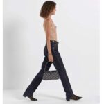 Dior Women CD Medium Dior Key Bag Blue Dior Oblique Jacquard – Image 11