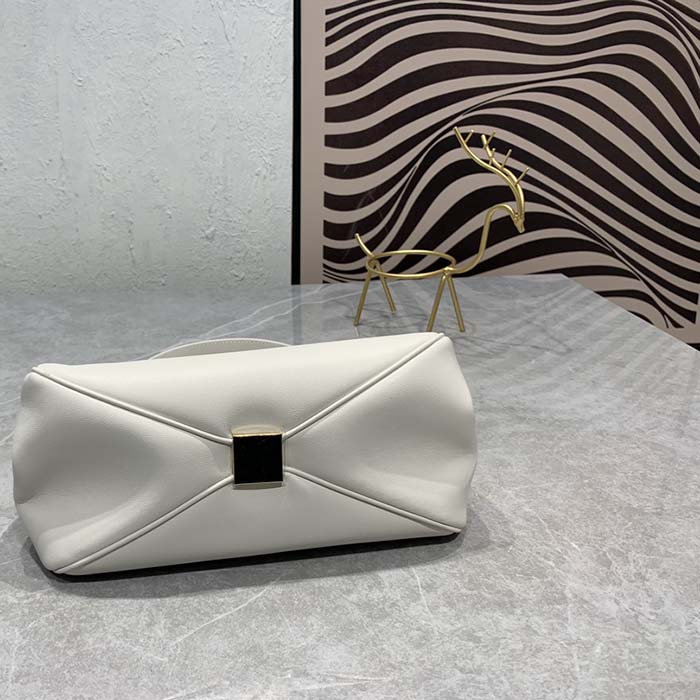 Dior Women CD Medium Dior Key Bag Dusty Ivory Box Calfskin (2)