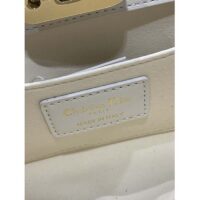 Dior Women CD Medium Dior Key Bag Dusty Ivory Box Calfskin (1)