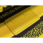 Dior Women CD Mini Lady D-Lite Bag Yellow Multicolor Ornamental Embroidery - Imagen 10