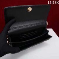 Dior Women CD Miss Dior Mini Bag Black Cannage Lambskin (8)