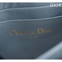 Dior Women CD Miss Dior Mini Bag Cloud Blue Cannage Lambskin (9)