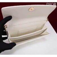 Dior Women CD Miss Dior Mini Bag Latte Cannage Lambskin (6)