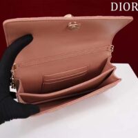 Dior Women CD Miss Dior Mini Bag Light Pink Cannage Lambskin (7)