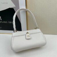 Dior Women CD Small Dior Key Bag Dusty Ivory Box Calfskin (3)