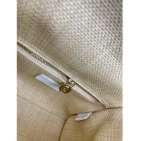 Dior Women CD Small Lady D-Lite Bag Natural Macrocannage Raffia (1)