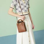 Gucci GG Women Gucci Diana Mini Tote Bag Double G Cuir Leather - Image 9