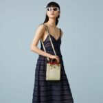 Gucci GG Women Gucci Diana Mini Tote Bag Double G White Leather – Bild 9