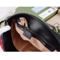 Gucci Unisex Diana Medium Shoulder Bag Black Leather Double G (3)